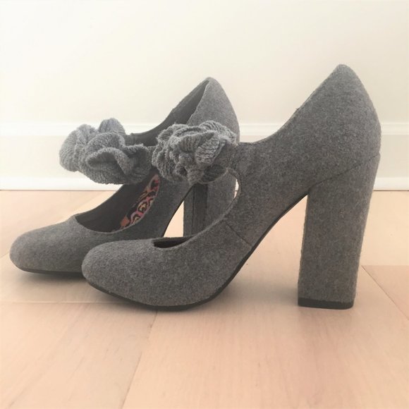 Rocket Dog Heather Grey Pumps Size 7 - Picture 3 of 9